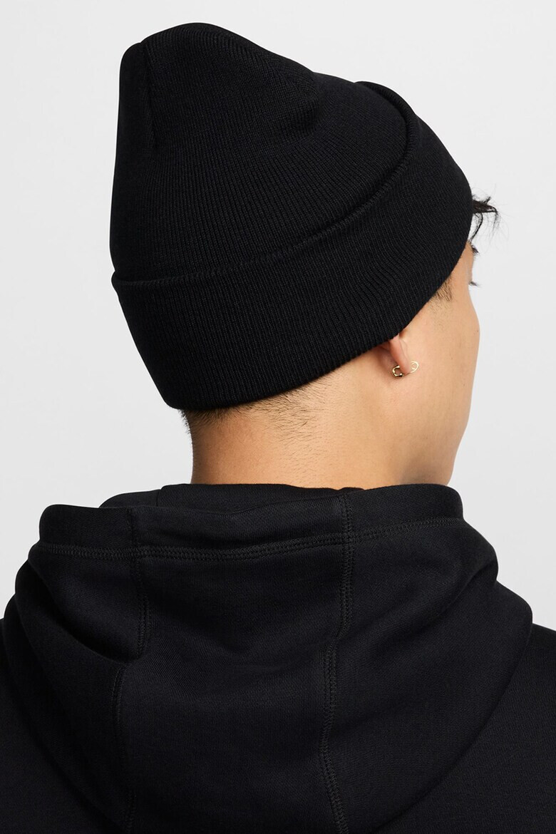 Nike Рипсена шапка с лого - Pepit.bg