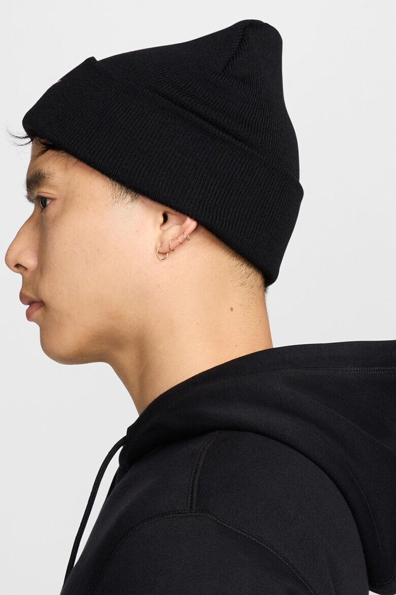 Nike Рипсена шапка с лого - Pepit.bg