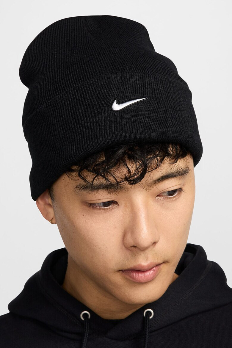 Nike Рипсена шапка с лого - Pepit.bg