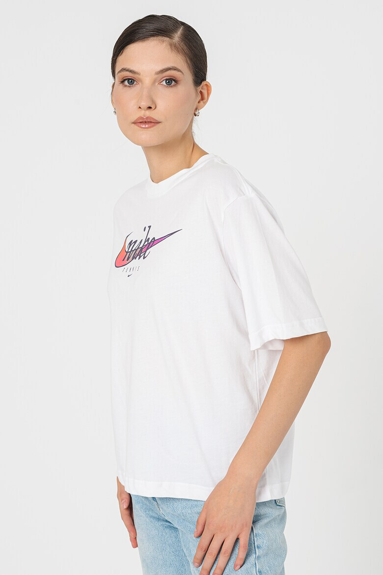 Nike Слим тренировъчна тениска с лого - Pepit.bg
