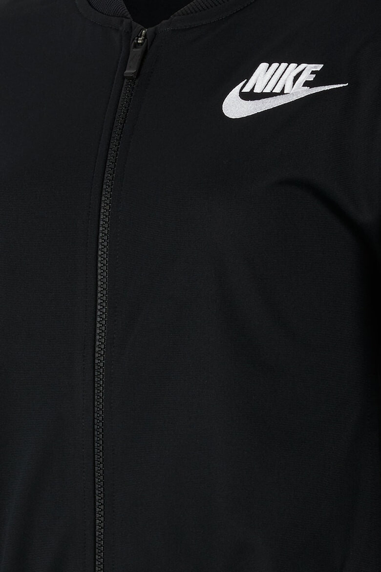 Nike Спортен екип с контрастни сегменти с лого и цип - 654877 - Pepit.bg