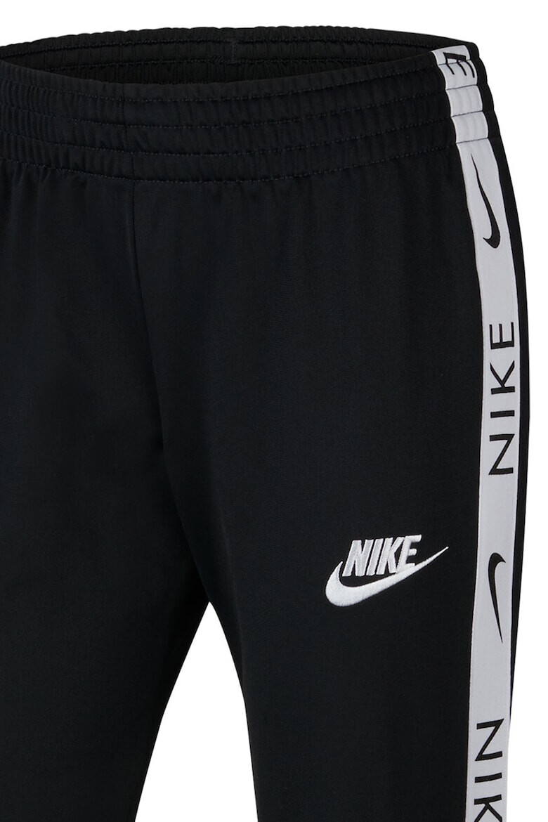 Nike Спортен екип с контрастни сегменти с лого и цип - 654877 - Pepit.bg