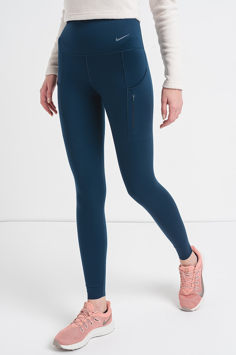Nike Спортен клин Go Firm-Support - Тъмносин - Pepit.bg