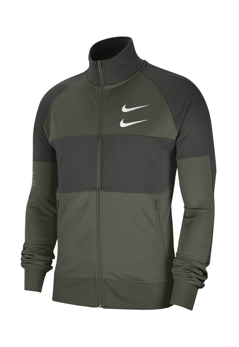 Nike Спортен суитшърт Swoosh с цип - Pepit.bg