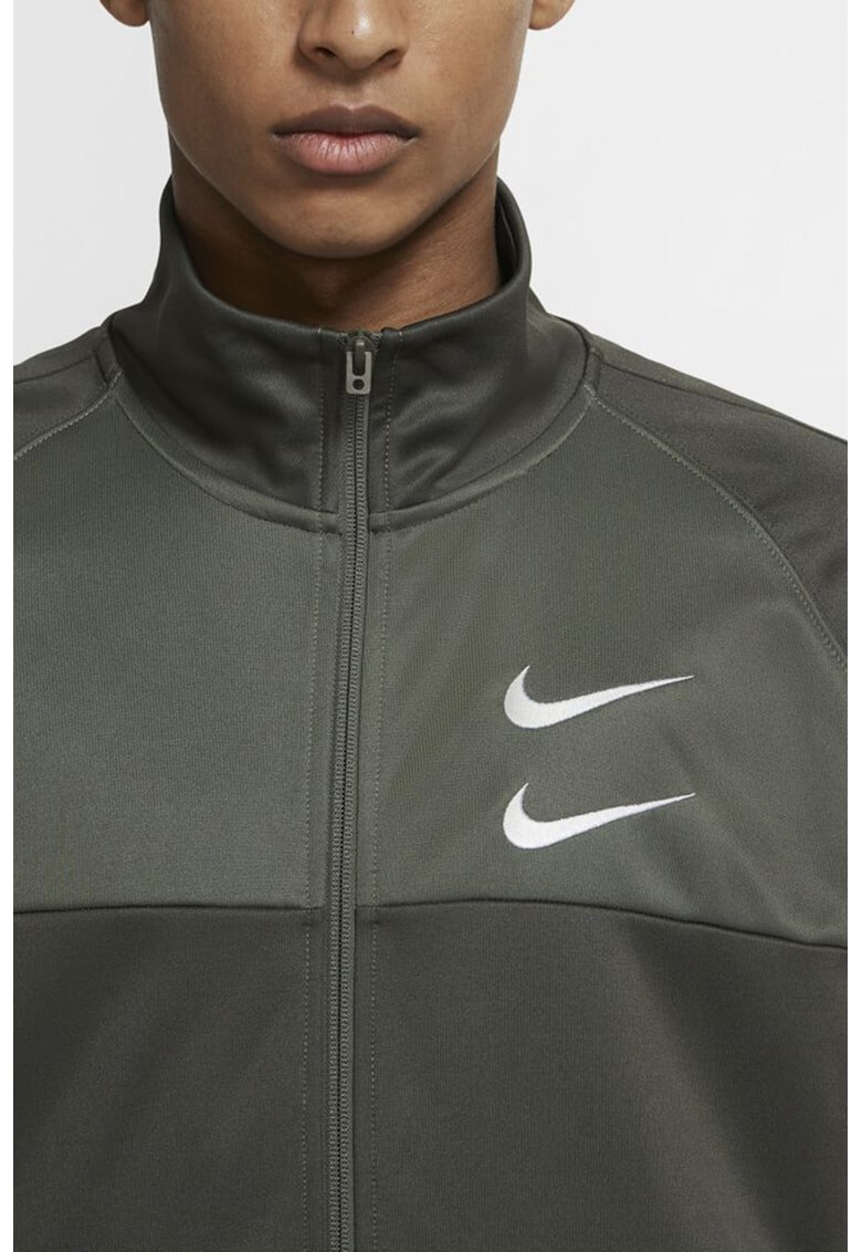 Nike Спортен суитшърт Swoosh с цип - Pepit.bg