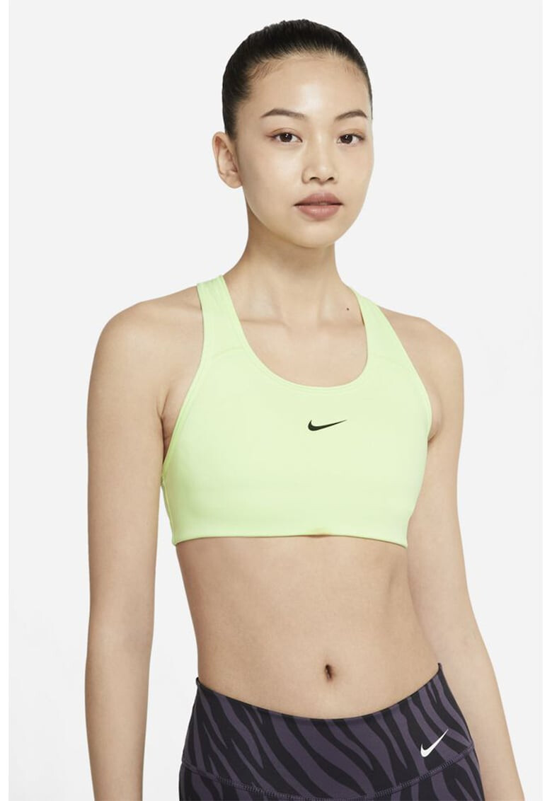 Nike Спортен сутиен Swoosh Dri-Fit - Pepit.bg