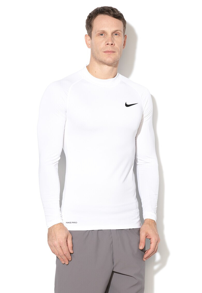 Nike Спортна блуза Tight Mock с DRI-FIT - Pepit.bg