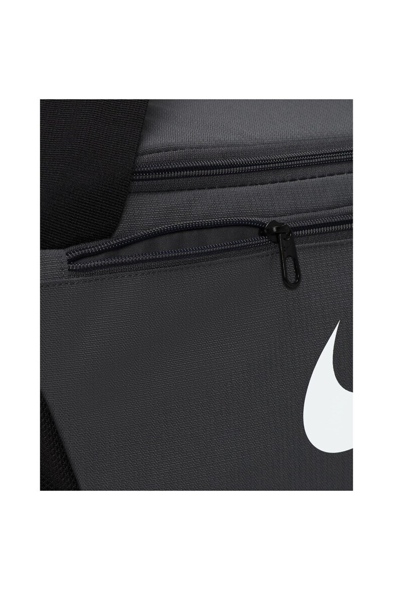 Nike Спортна чанта UNISEX NK BRSLA S DUFF - 9.5 (41L) FLINT GREY/BLACK/(WHITE) - Pepit.bg