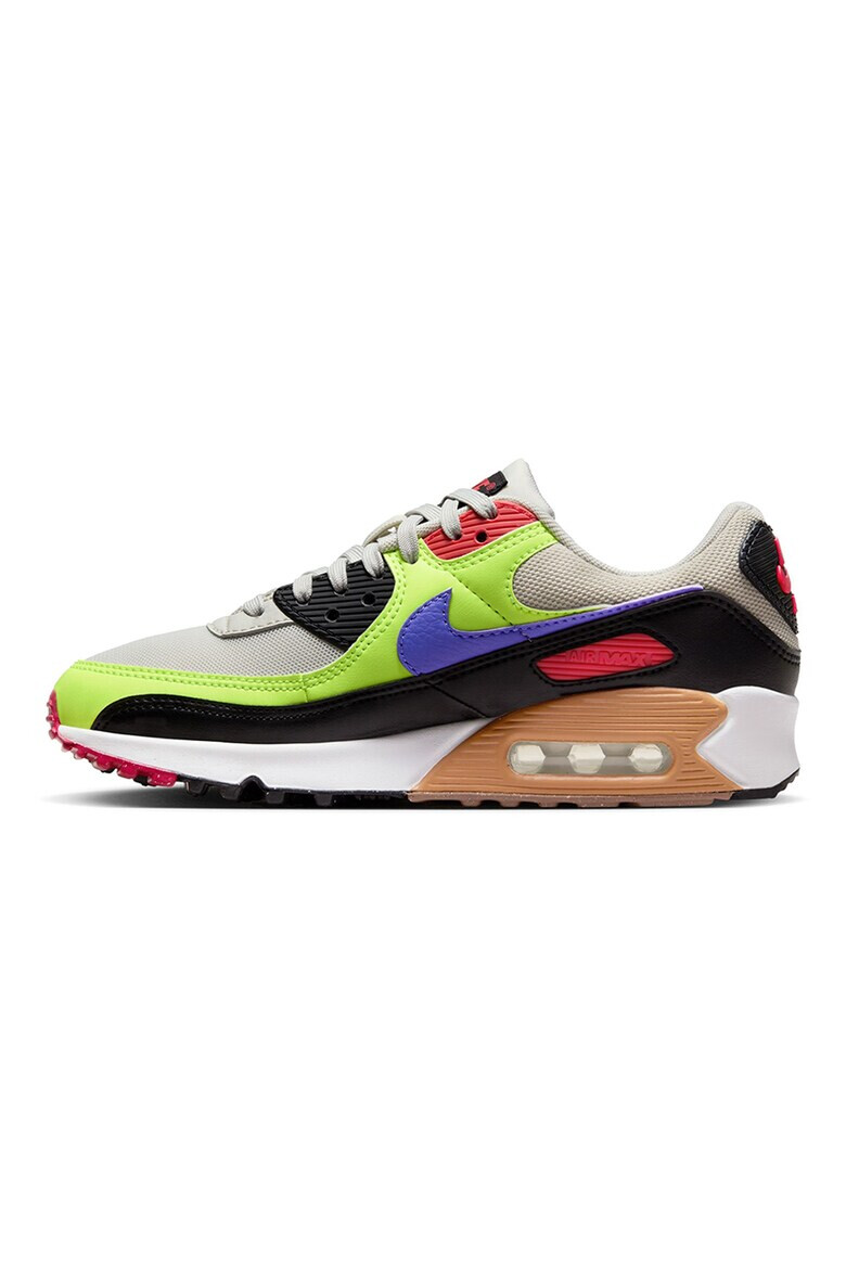 Nike Спортни обувки Air Max 90 от еко кожа с текстил - Pepit.bg