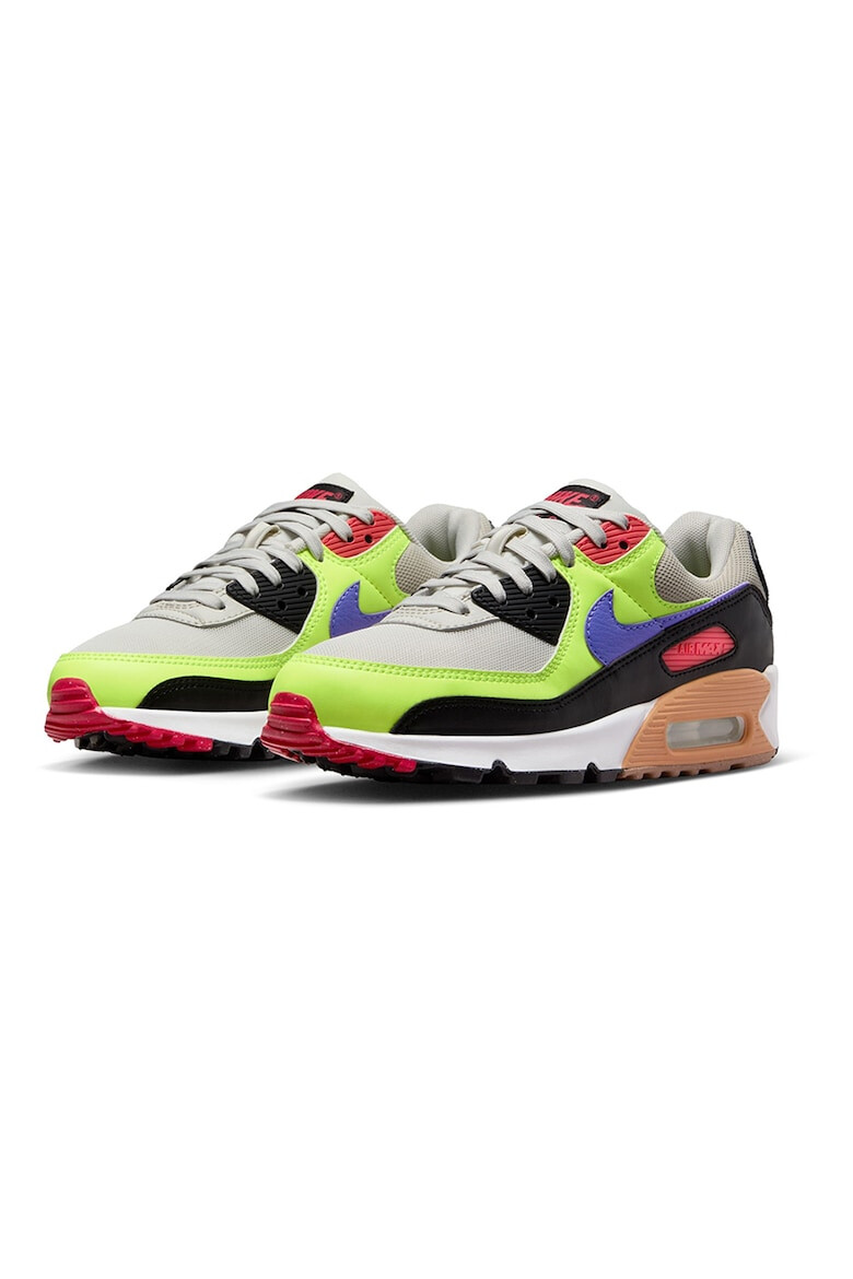 Nike Спортни обувки Air Max 90 от еко кожа с текстил - Pepit.bg