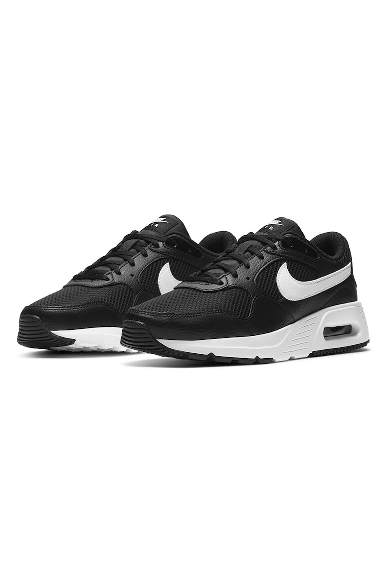 Nike Спортни обувки Air Max SC от кожа и мрежа - Pepit.bg