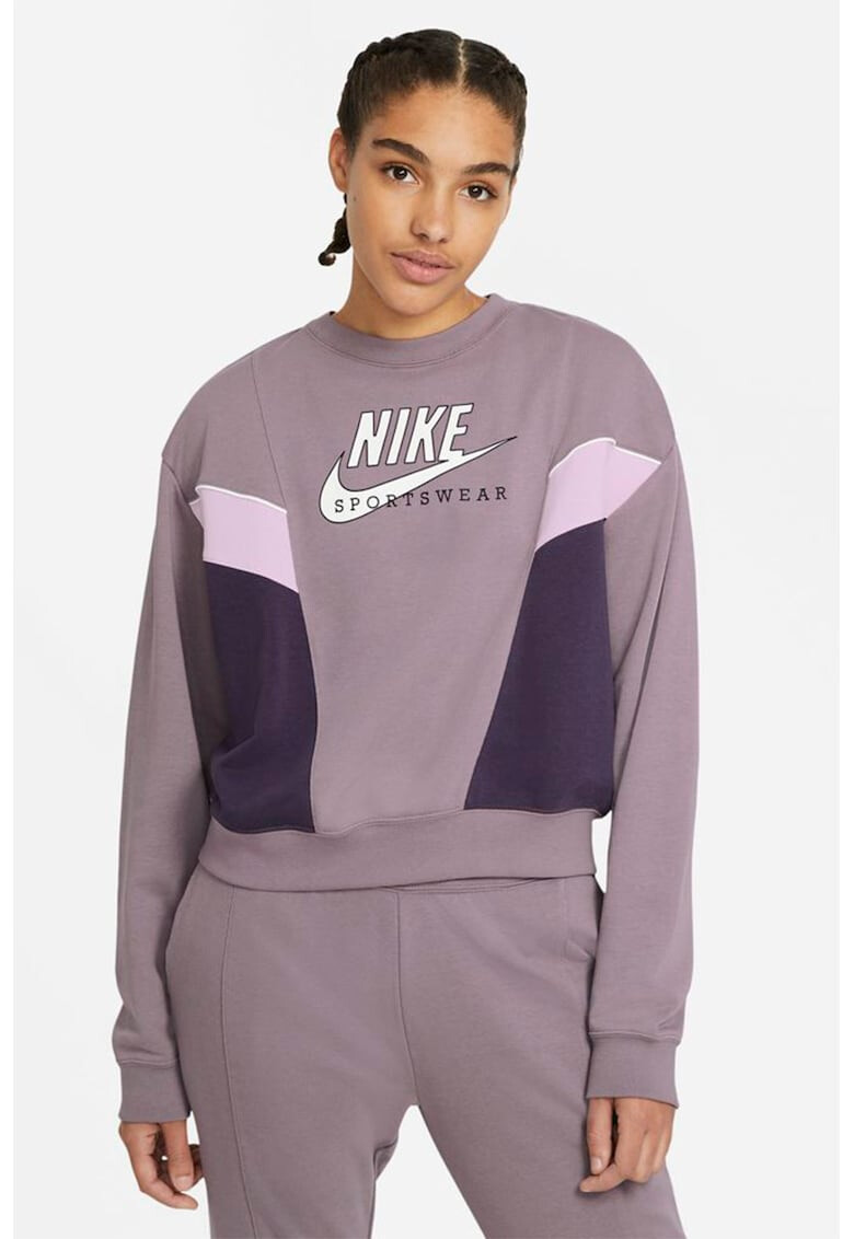 Nike Суитшърт Heritage с овално деколте - Pepit.bg