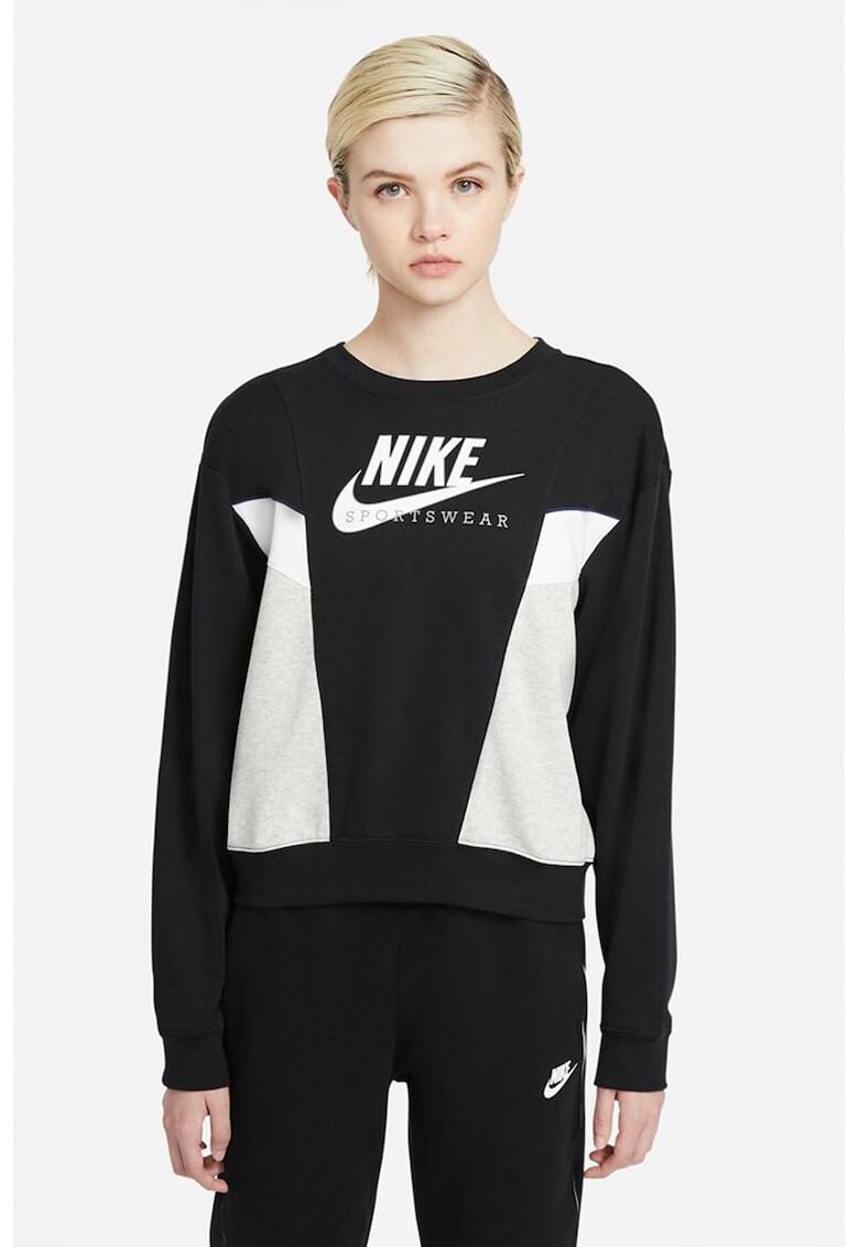 Nike Суитшърт Heritage с овално деколте - Pepit.bg