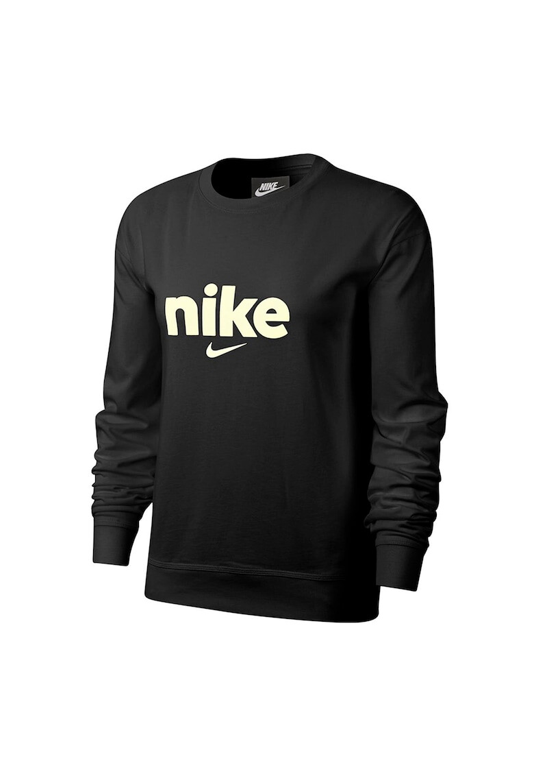 Nike Памучен суитшърт Hybrid с лого - Pepit.bg