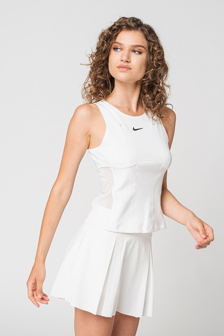 Nike Тенис топ Slam Dri-Fit с мрежа - Pepit.bg