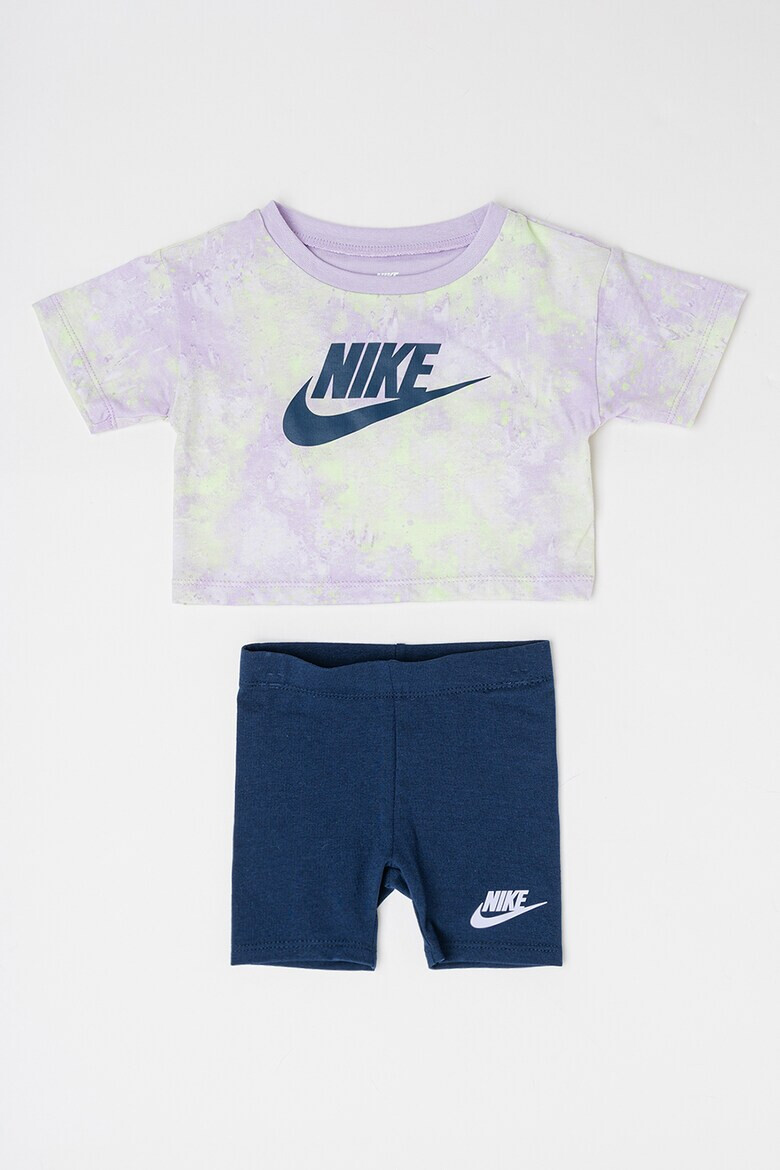 Nike Тениска Midnight с лого и шорти - Pepit.bg