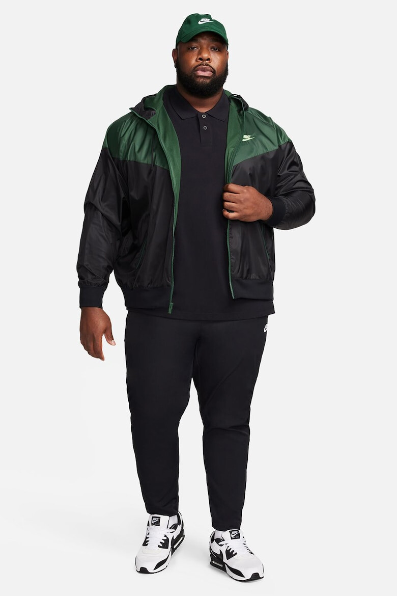 Nike Тениска от пике с яка и лого - Pepit.bg