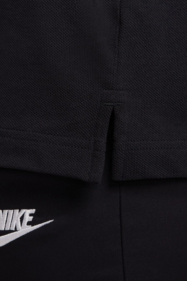 Nike Тениска от пике с яка и лого - Pepit.bg