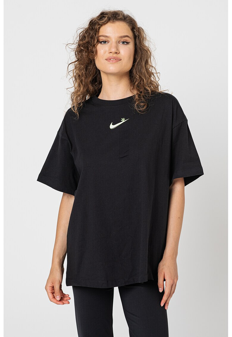 Nike Тениска Plus Size с паднали ръкави - Pepit.bg