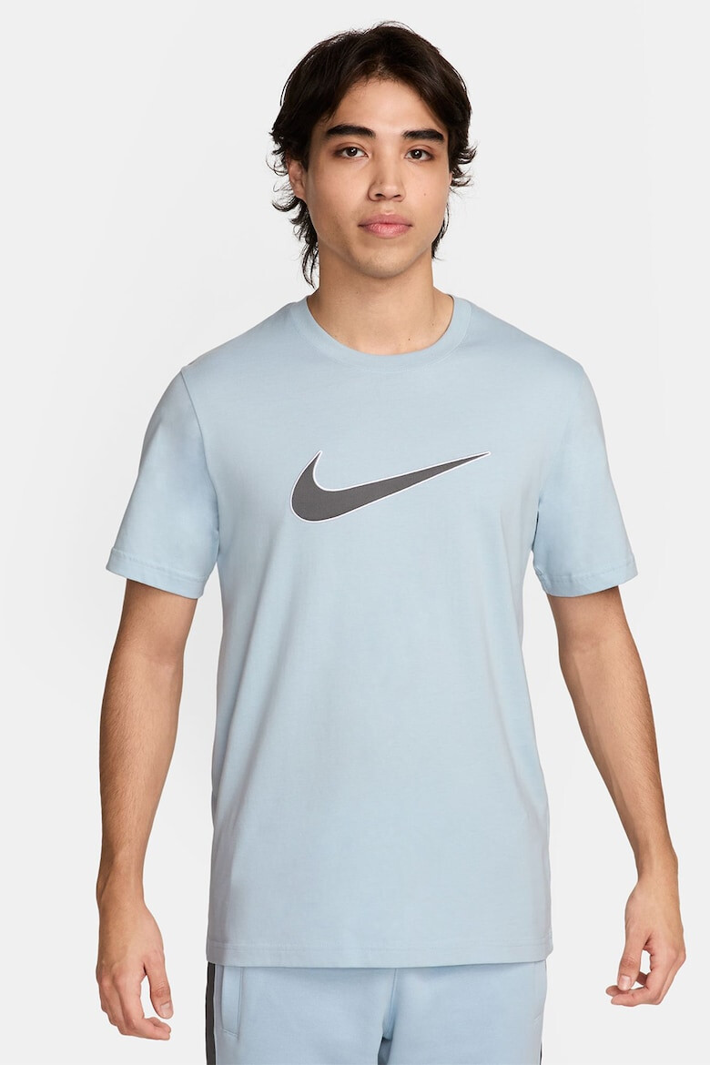Nike Тениска с лого и паднали ръкави - Pepit.bg