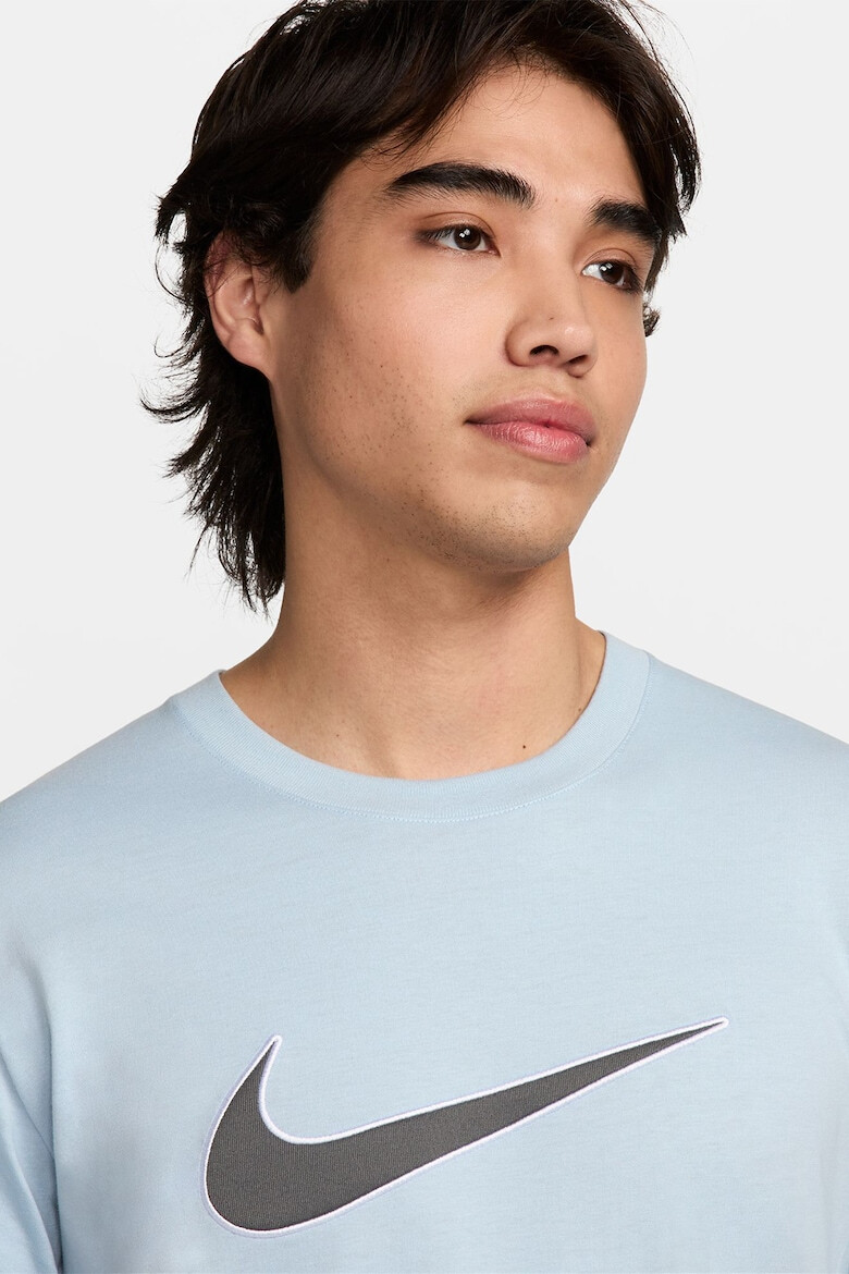 Nike Тениска с лого и паднали ръкави - Pepit.bg