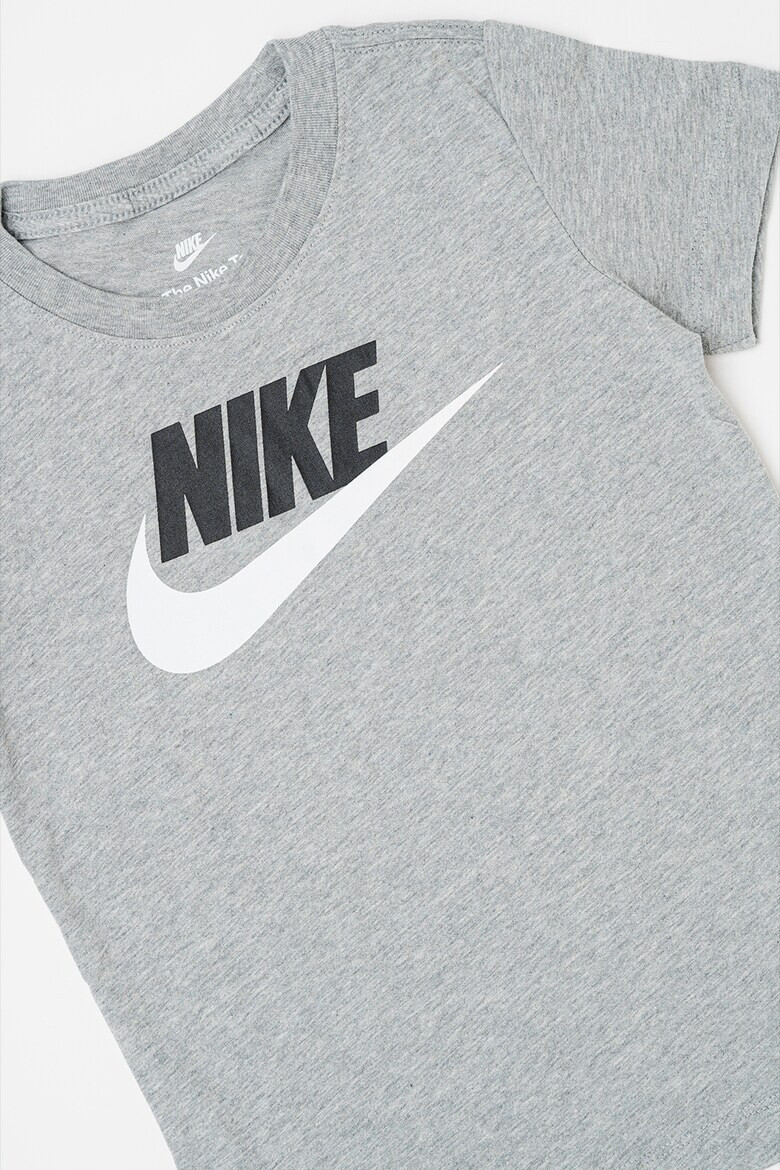 Nike Тениска с овално деколте и лого - Pepit.bg