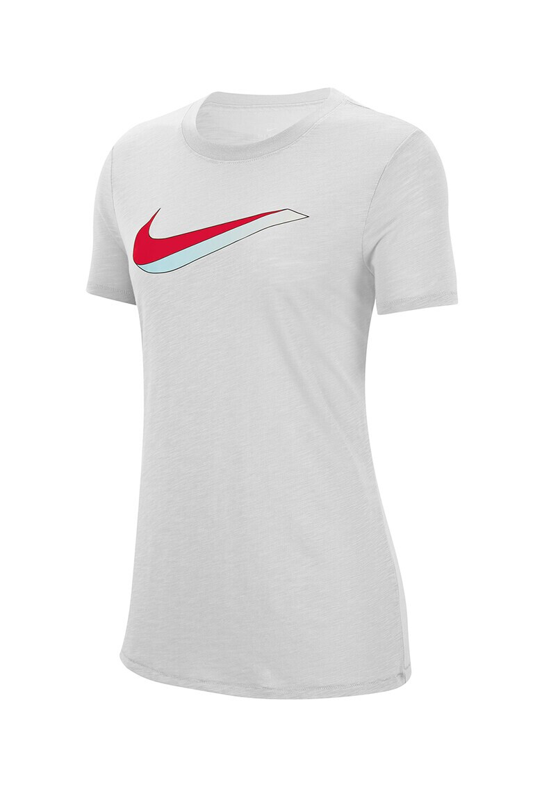 Nike Тениска с овално деколте и лого 2 - Pepit.bg