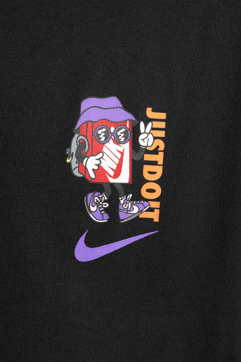 Nike Тениска с принт на гърба - Pepit.bg