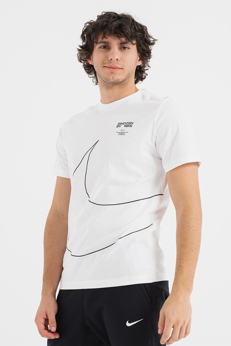 Nike Тениска Swoosh с лого - Pepit.bg