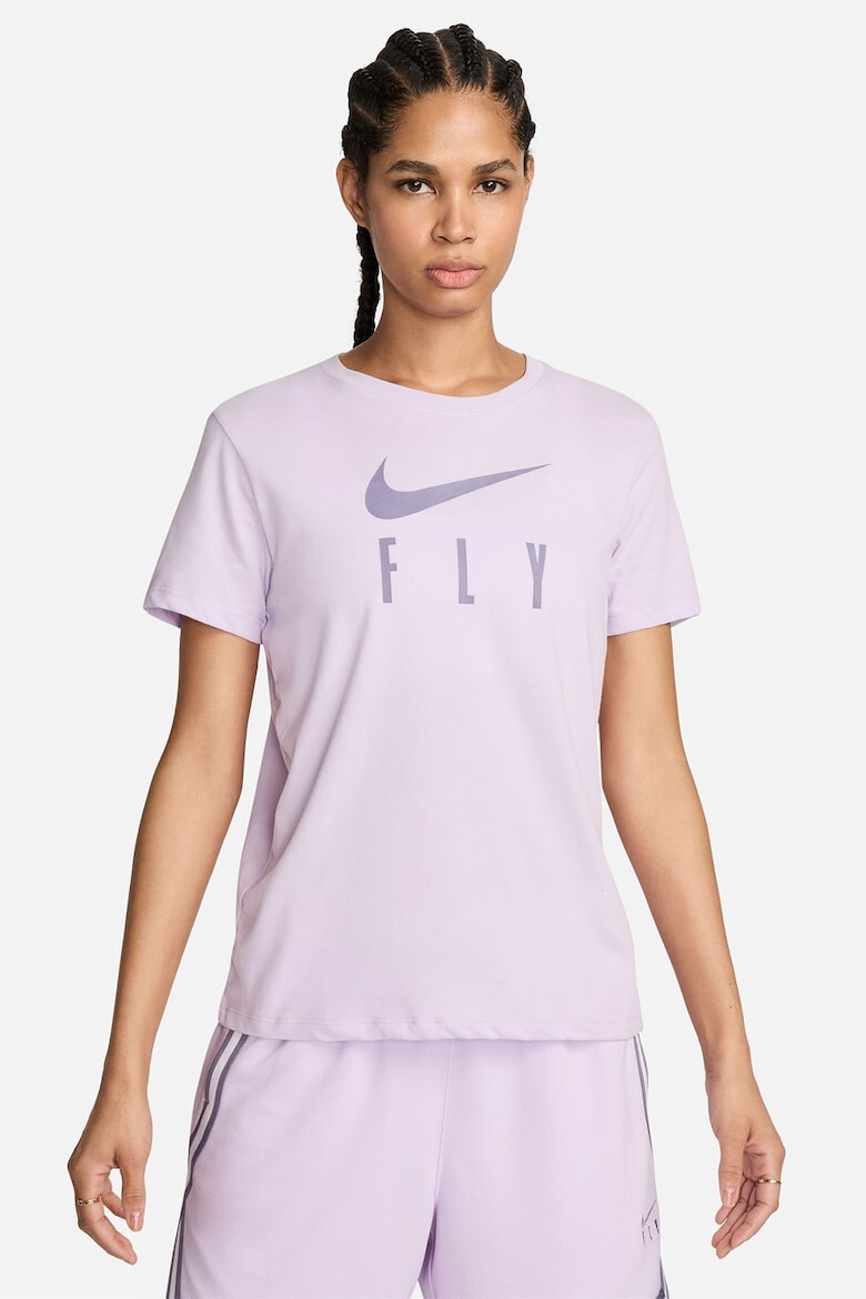 Nike Тениска Swoosh с лого и Dri-FIT - Pepit.bg