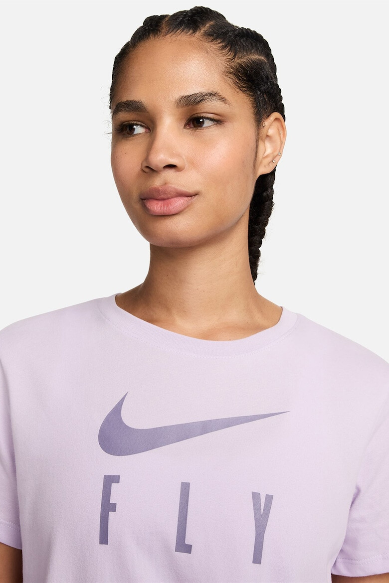 Nike Тениска Swoosh с лого и Dri-FIT - Pepit.bg