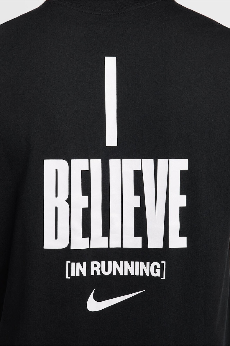 Nike Тениска за бягане с лого - Pepit.bg