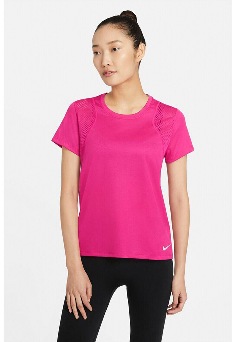 Nike Тениска за бягане с мрежести панели - Pepit.bg