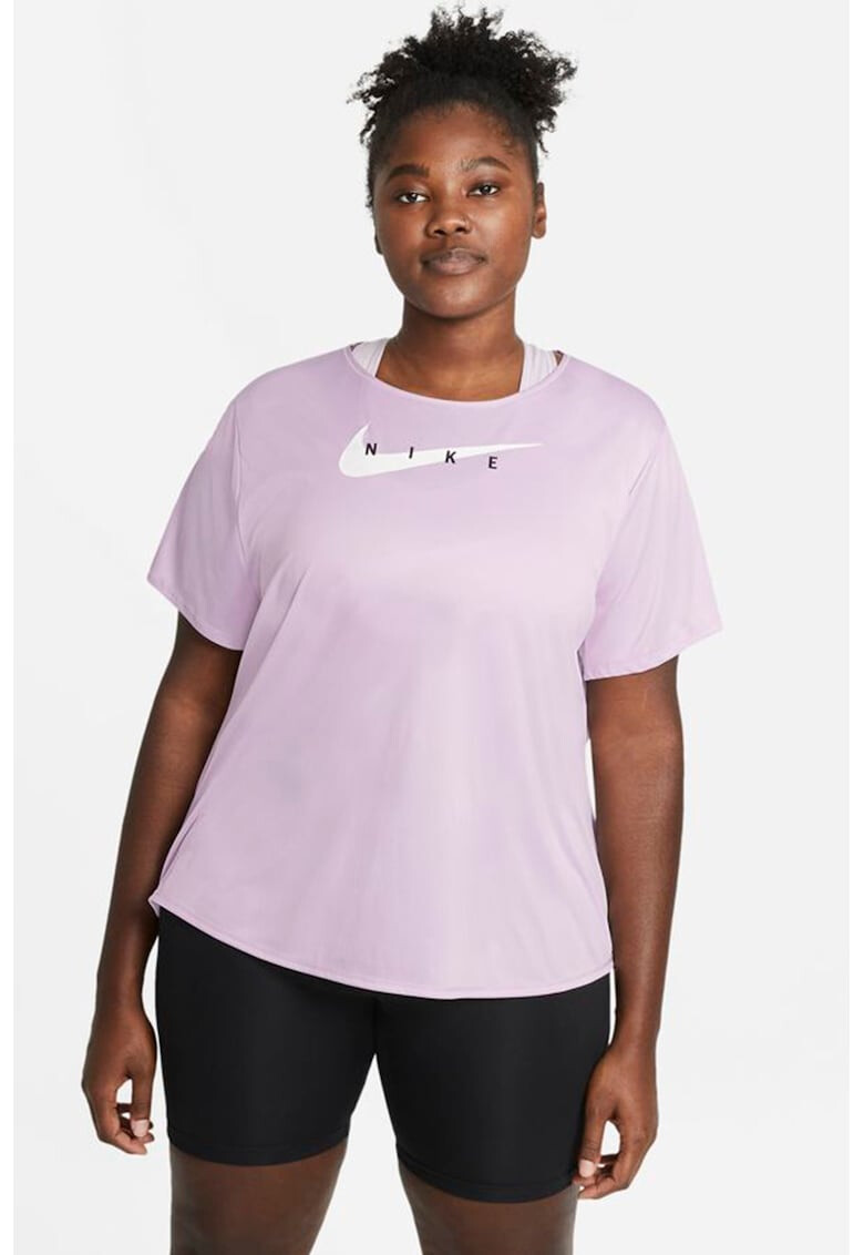 Nike Тениска за бягане Swoosh - Pepit.bg