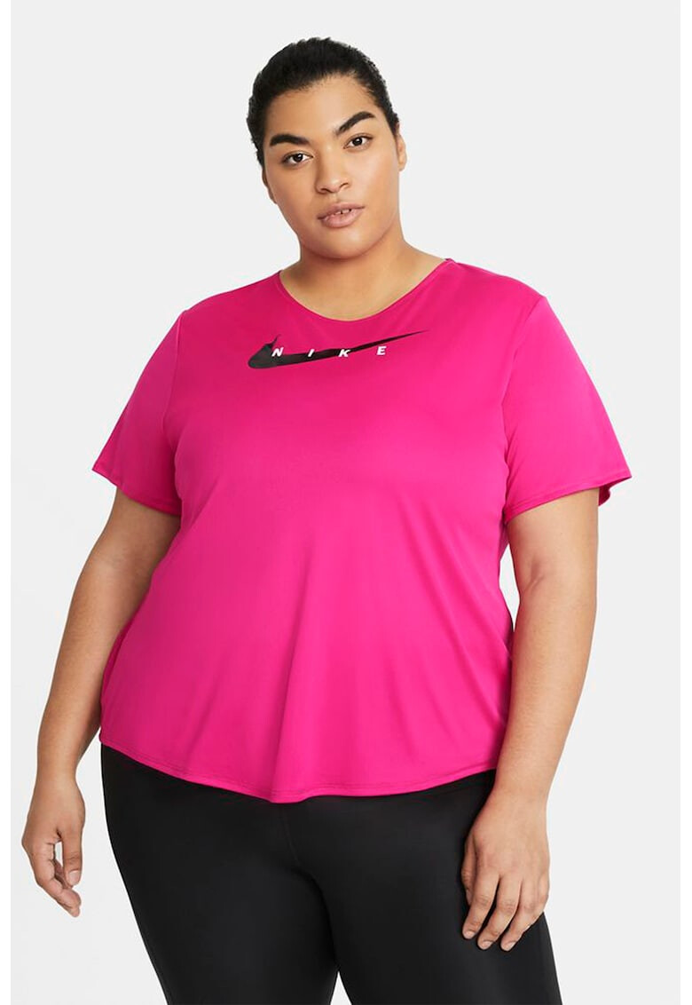 Nike Тениска за бягане Swoosh - Pepit.bg