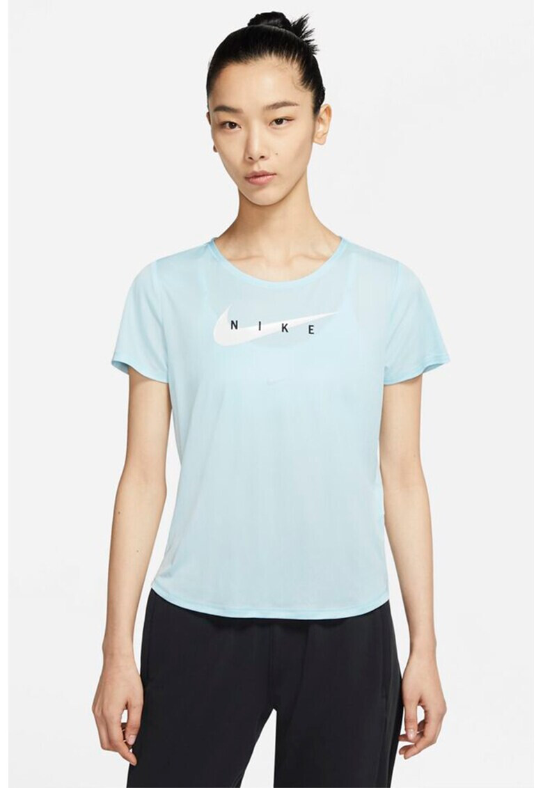 Nike Тениска за бягане Swoosh - Pepit.bg