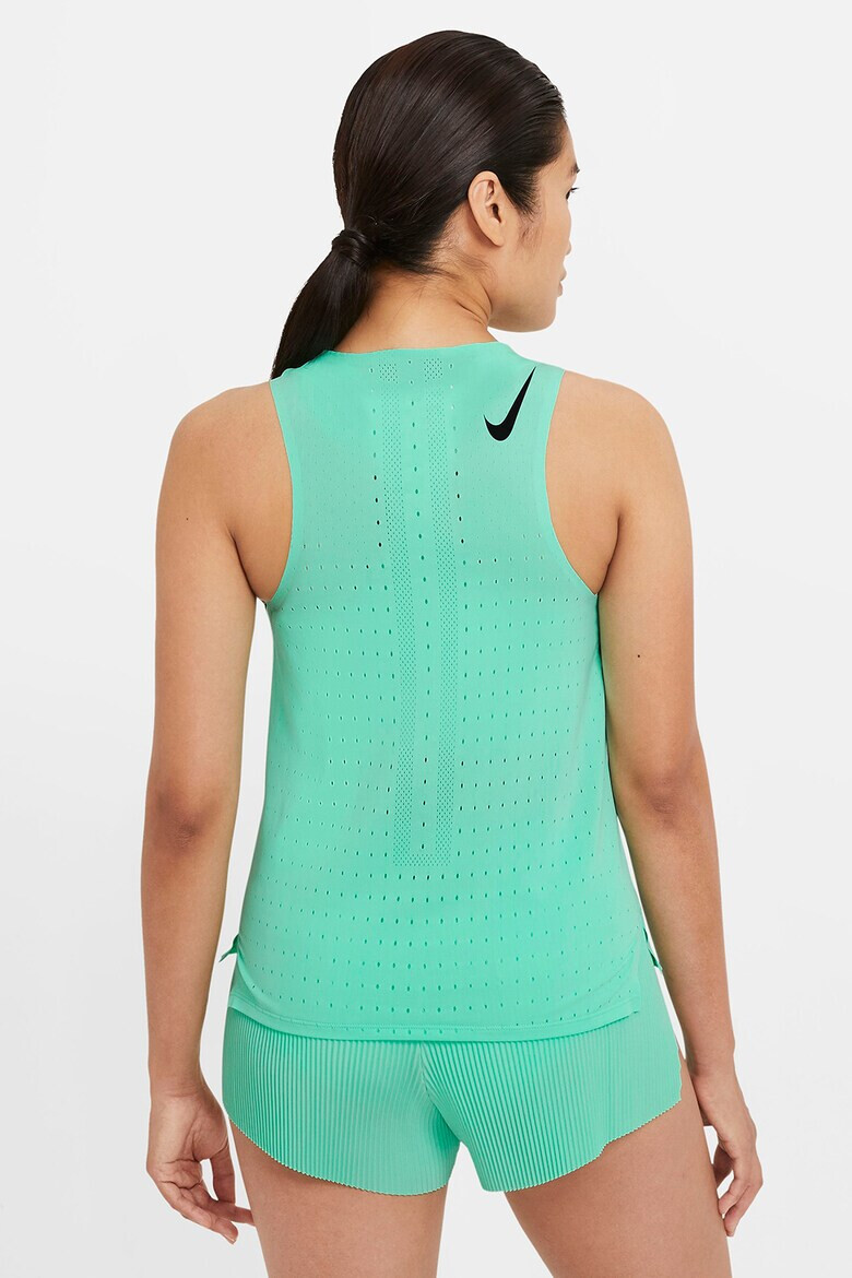 Nike Топ AeroSwift с перфорации за бягане - Pepit.bg