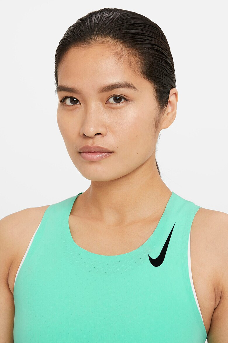 Nike Топ AeroSwift с перфорации за бягане - Pepit.bg