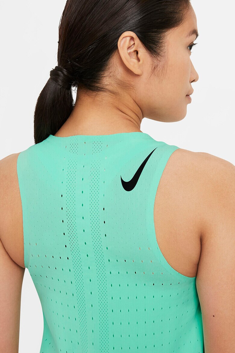 Nike Топ AeroSwift с перфорации за бягане - Pepit.bg