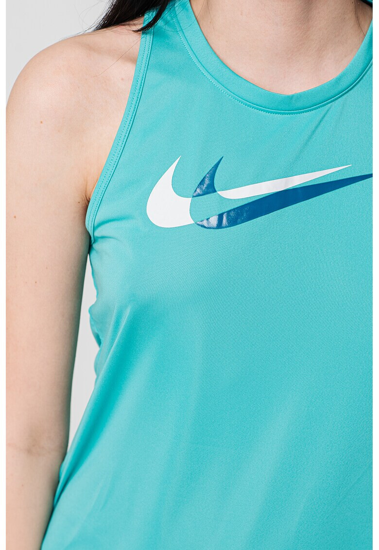 Nike Топ за бягане Swoosh с Dri-FIT - Pepit.bg
