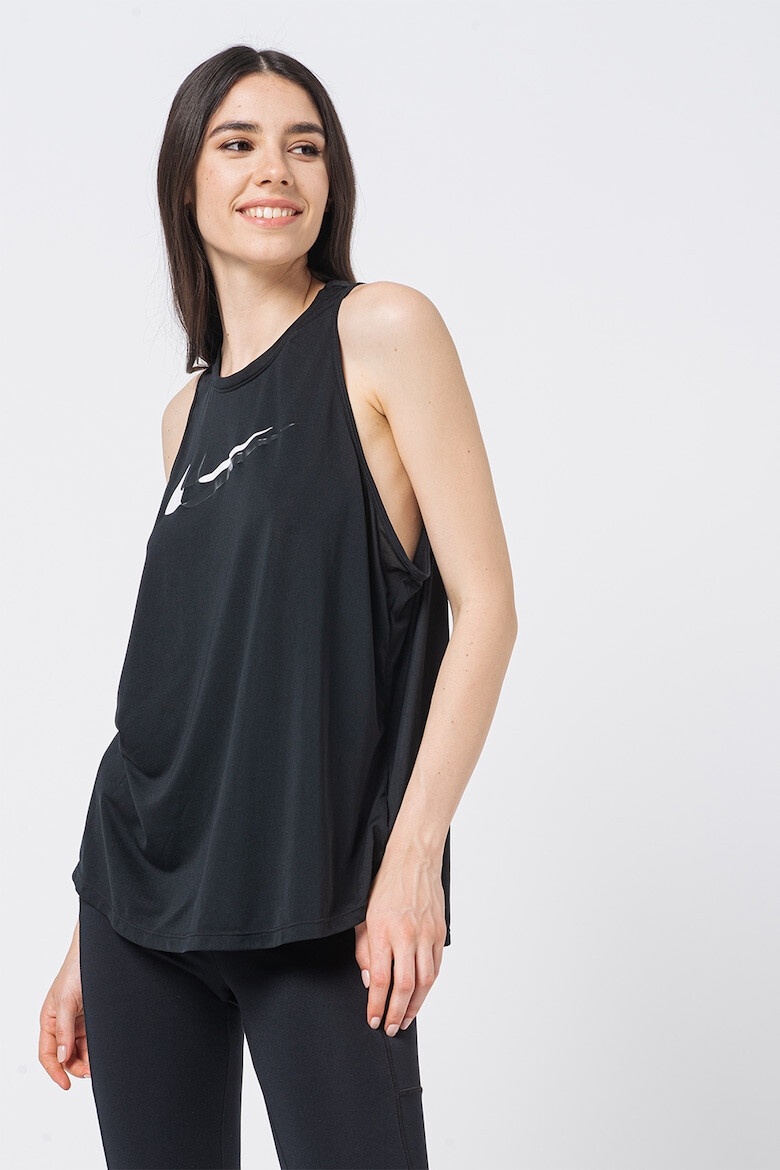Nike Топ за бягане Swoosh с Dri-FIT - Pepit.bg