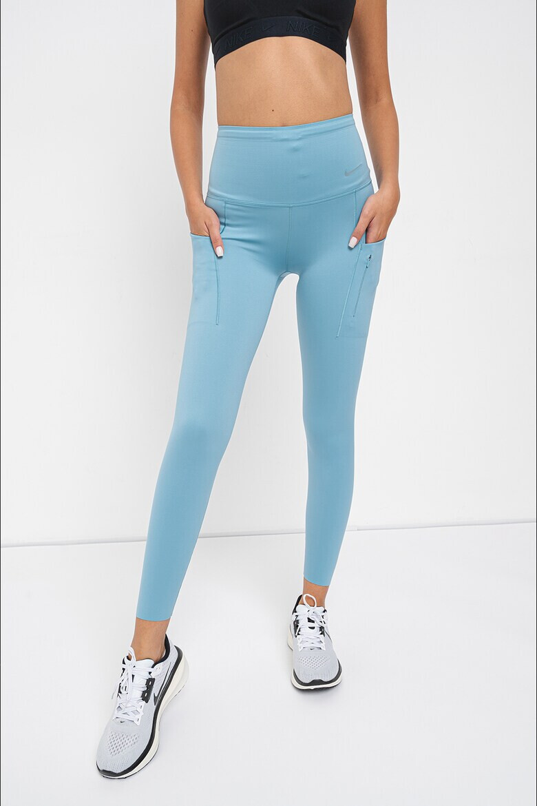 Nike Тренировъчен клин с Dri-FIT - Тюркоаз - Pepit.bg