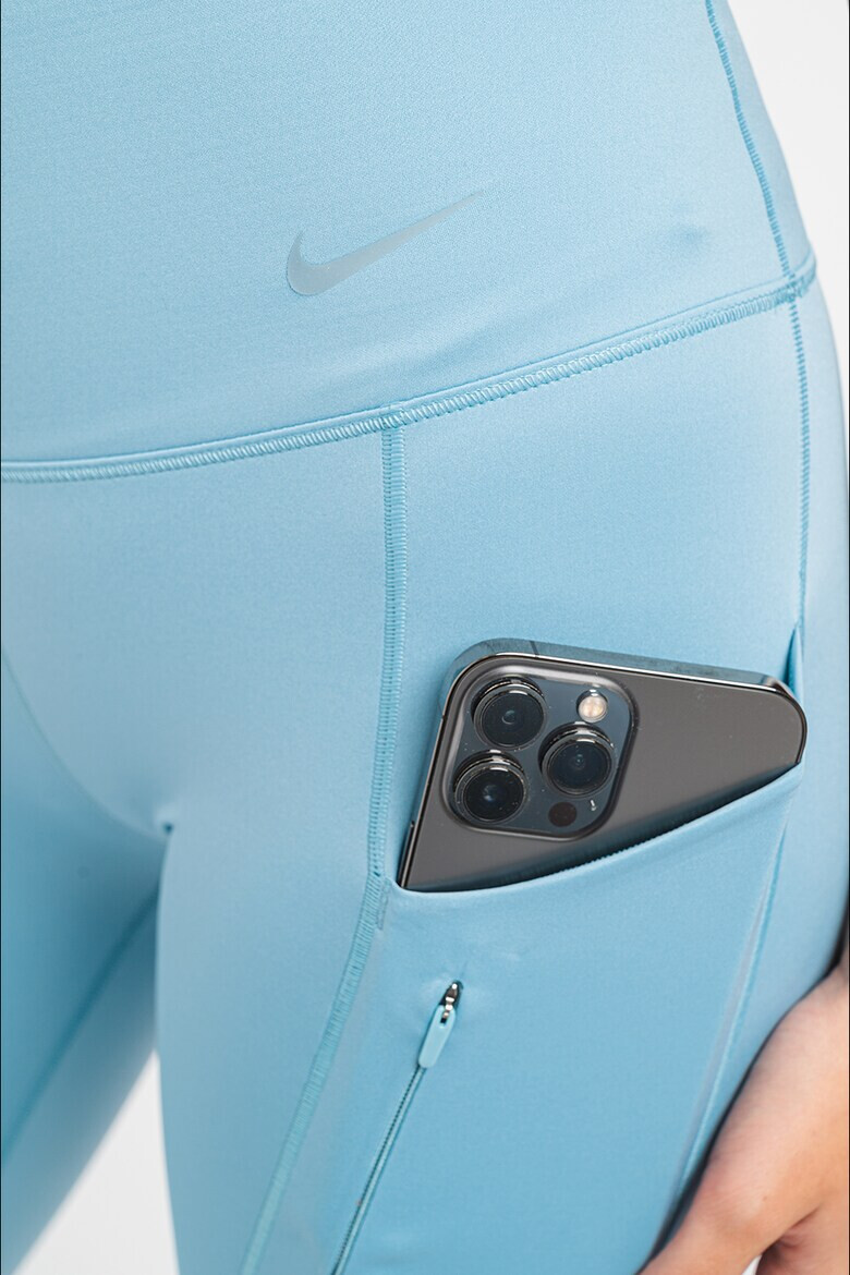 Nike Тренировъчен клин с Dri-FIT - Тюркоаз - Pepit.bg