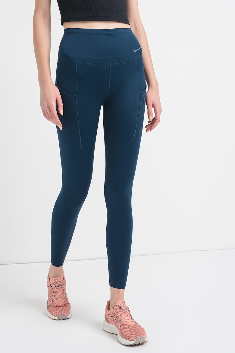 Nike Тренировъчен клин с Dri-FIT - Тъмносин - Pepit.bg