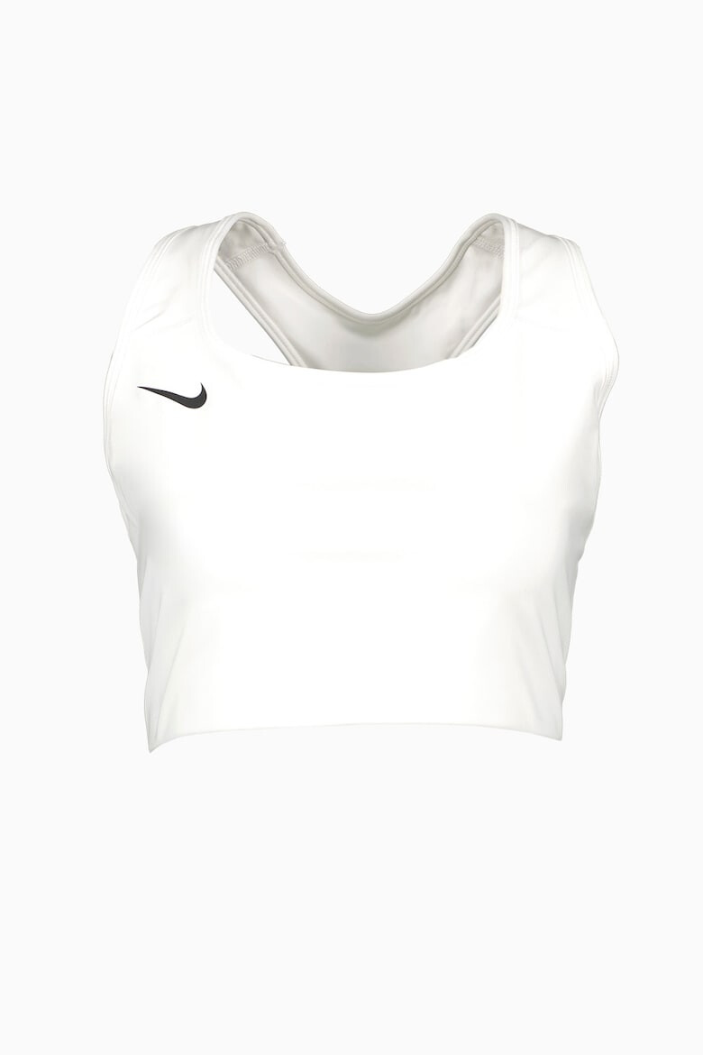 Nike Тренировъчно бюстие Swoosh с Dri-Fit и средна поддръжка - Pepit.bg