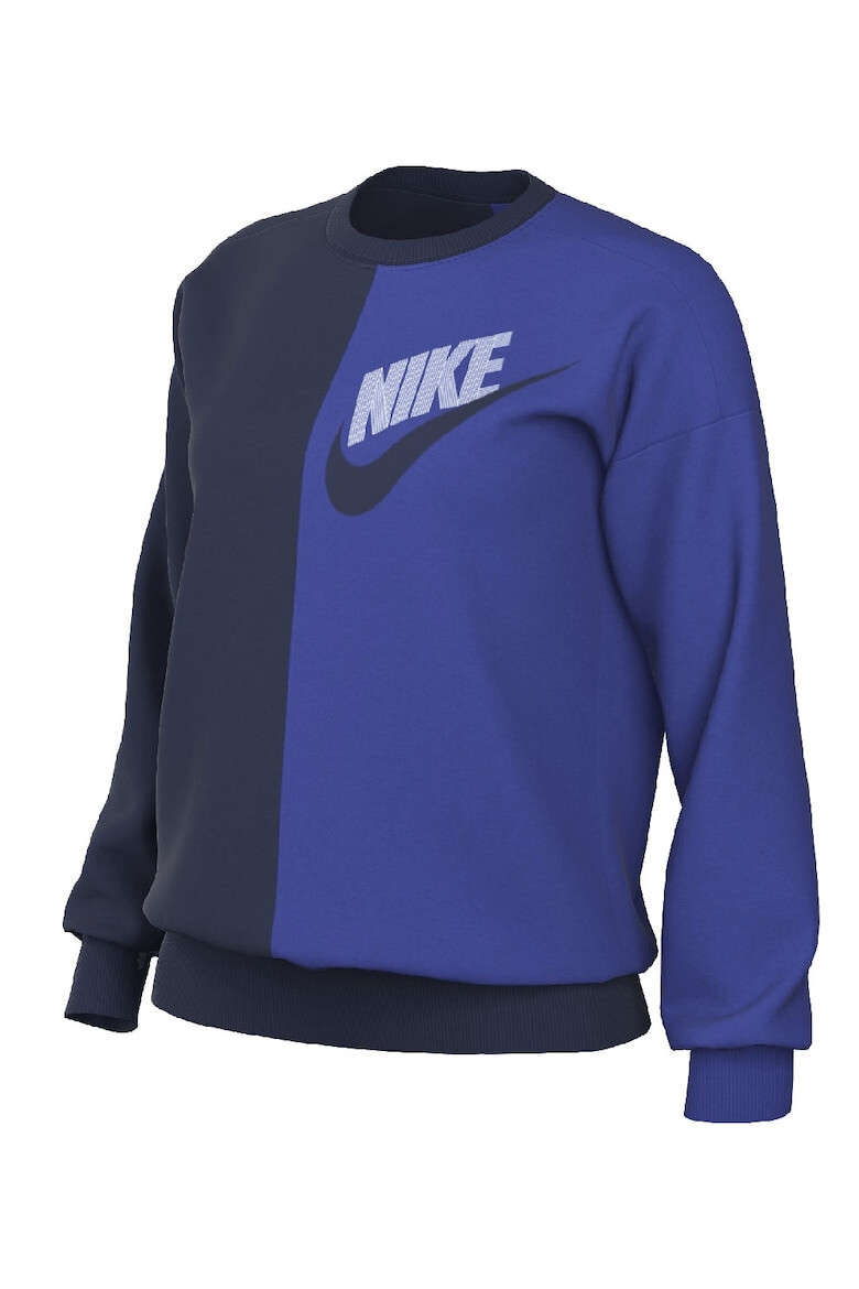 Nike Уголемен суитшърт с контрасти - Pepit.bg