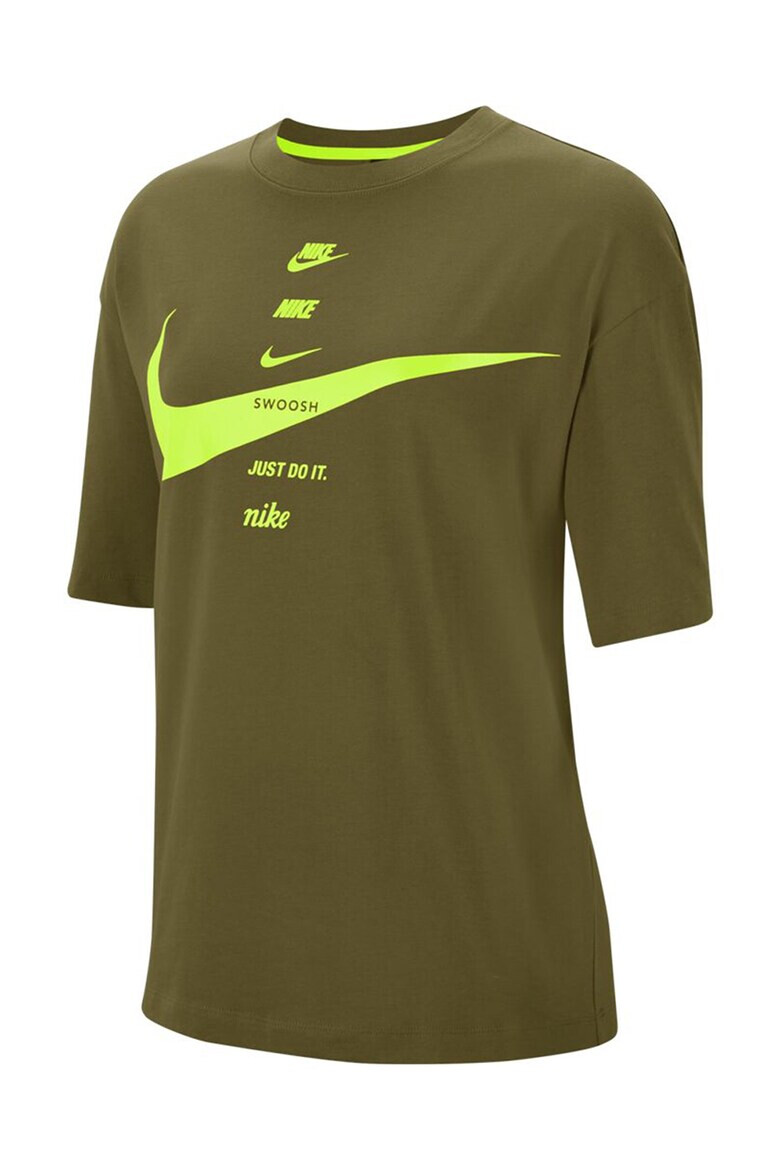 Nike Уголемена тениска с лого - Pepit.bg