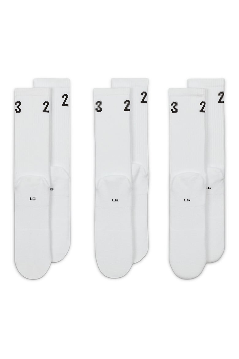 Nike Унисекс баскетболни чорапи Jordan Essentials - 3 чифта - Pepit.bg