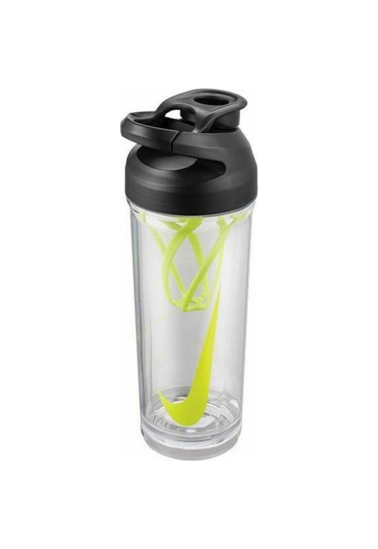 Nike Унисекс бутилка TR HYPERCHARGE SHAKER 24 OZ Прозрачен/черен/зелен 709 мл - Pepit.bg