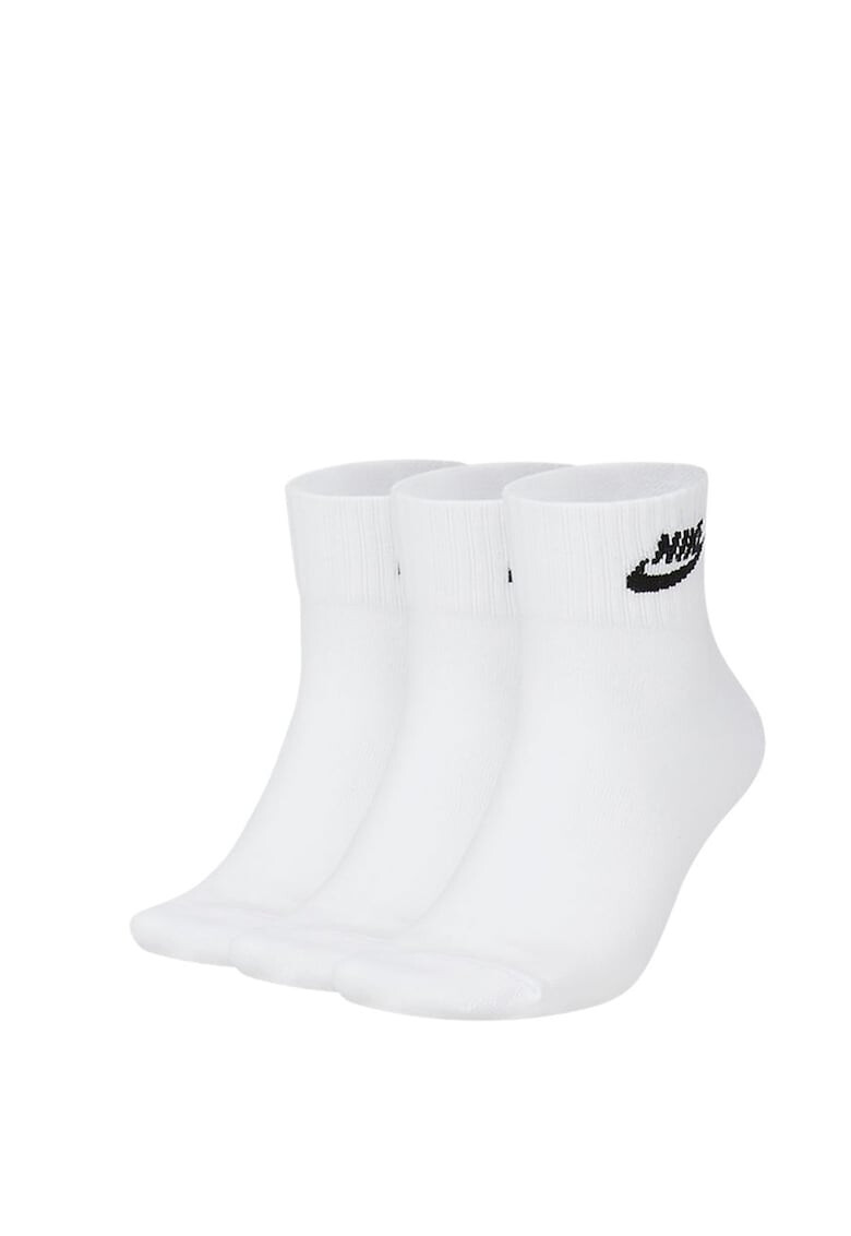 Nike Унисекс чорапи до глезена Everyday Essential - 3 чифта - Pepit.bg